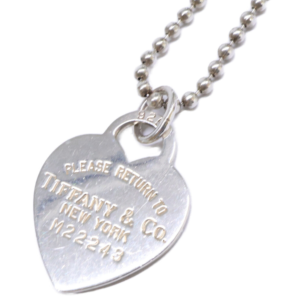 TIFFANY & CO. Silver Heart Necklace